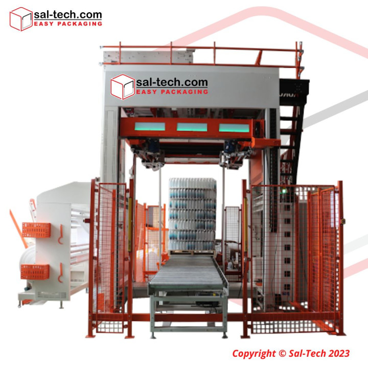 STEP Stretch Hood Pallet Packer